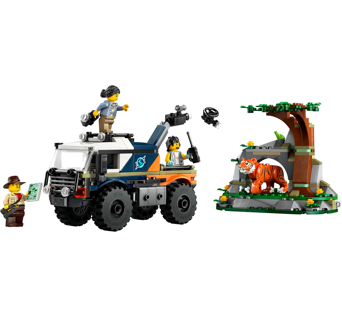 LEGO City Jungle Explorer Off-Road Truck Toy 60426 (314 Pieces)