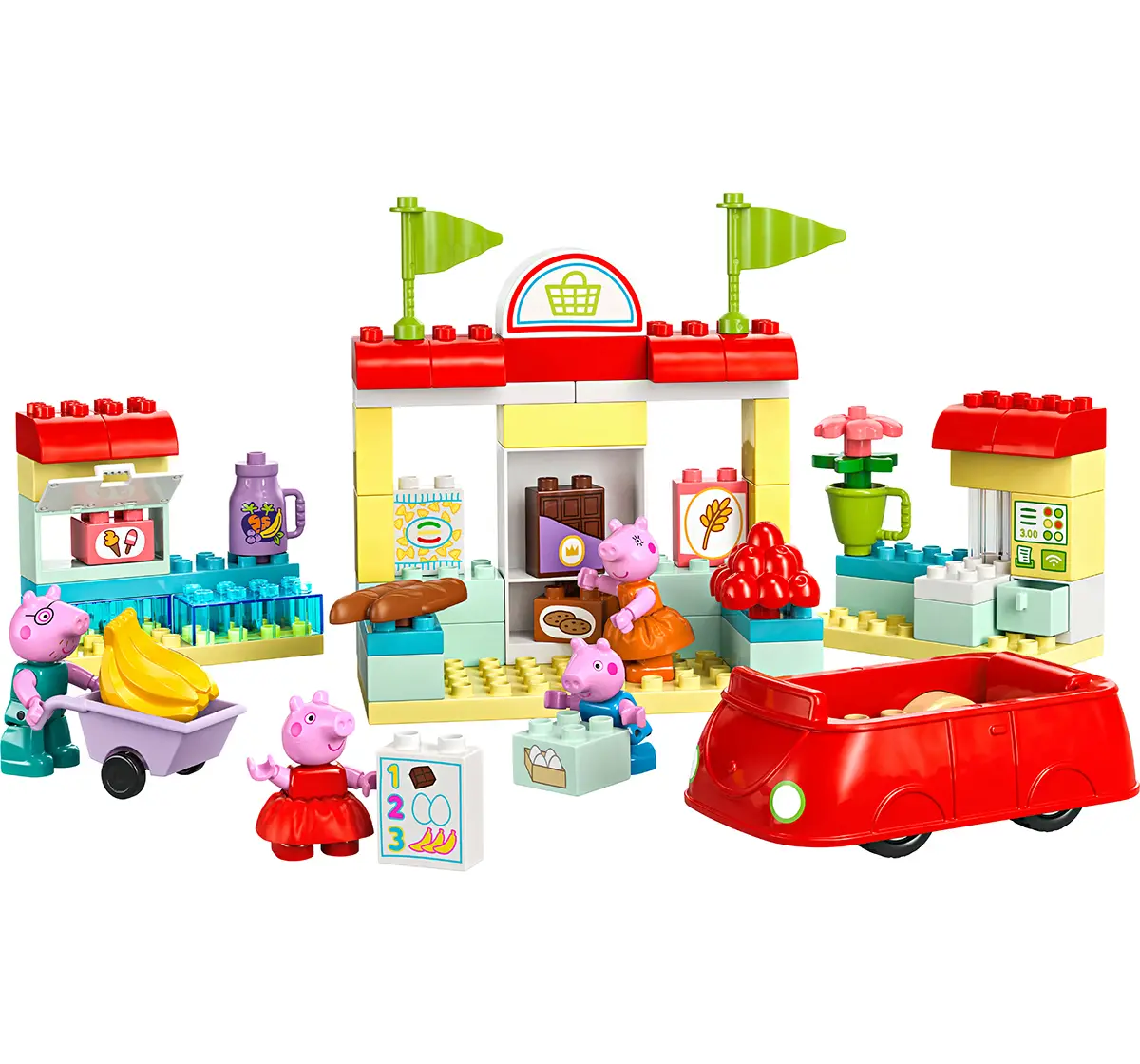 LEGO Duplo Peppa Pig Supermarket Toy 10434 (70 Pieces)