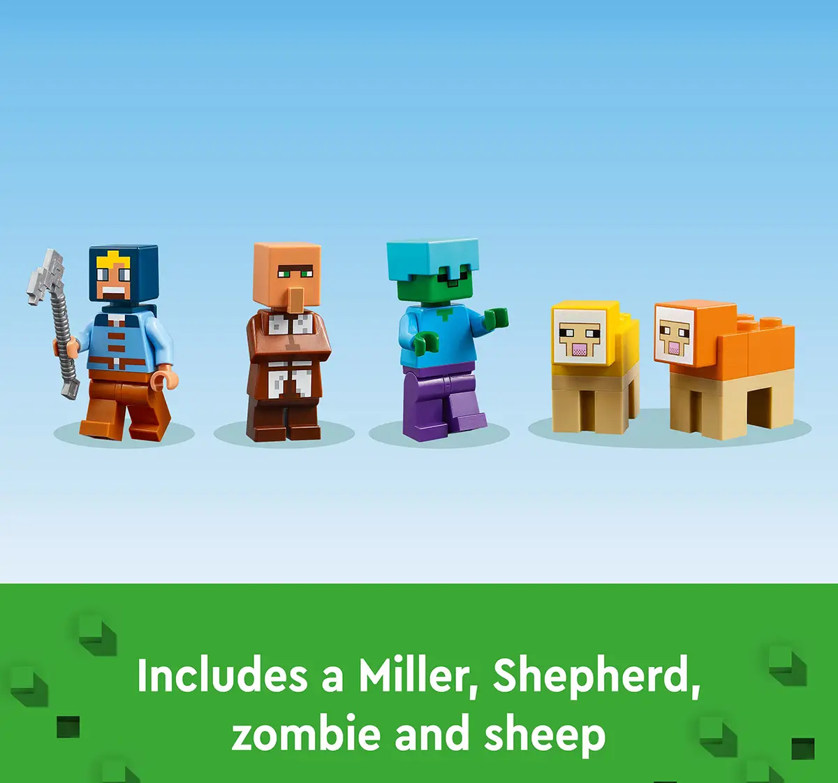 LEGO Minecraft The Windmill Farm Video-Game Set Gift 21262 (462 Pieces)