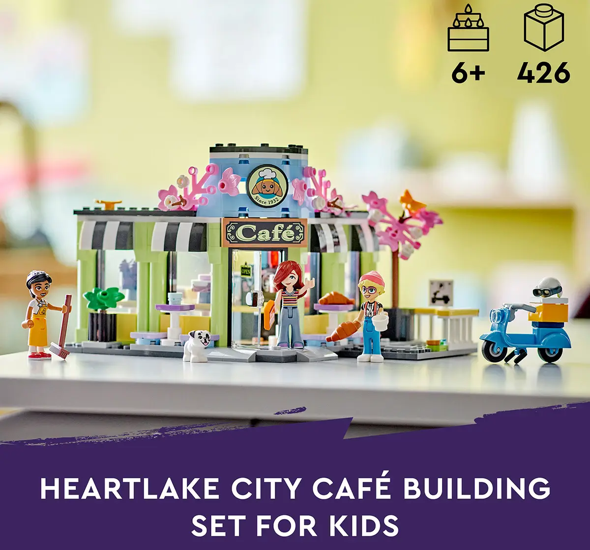 Lego Friends Heartlake City Café Toy 42618 (426 Pieces)