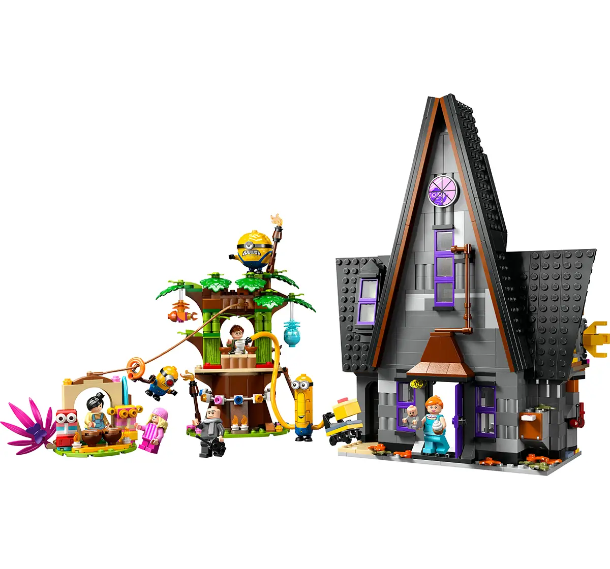 LEGO Despicable Me 4 Minions And Gru'S Family Mansion 75583 (868 Pieces)