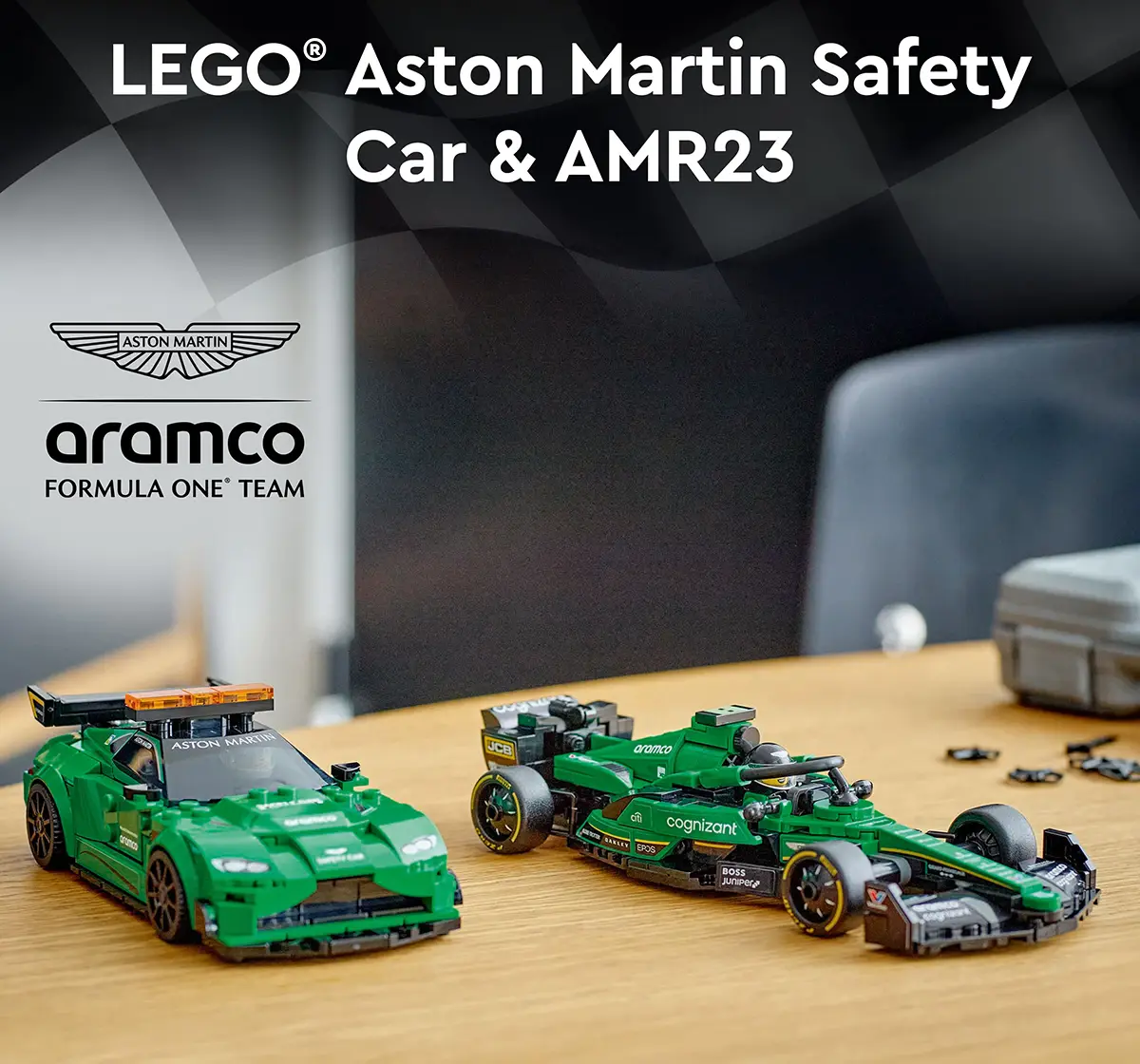 LEGO Speed Champions Aston Martin Safety Car & Amr23 76925 (564 Pieces)