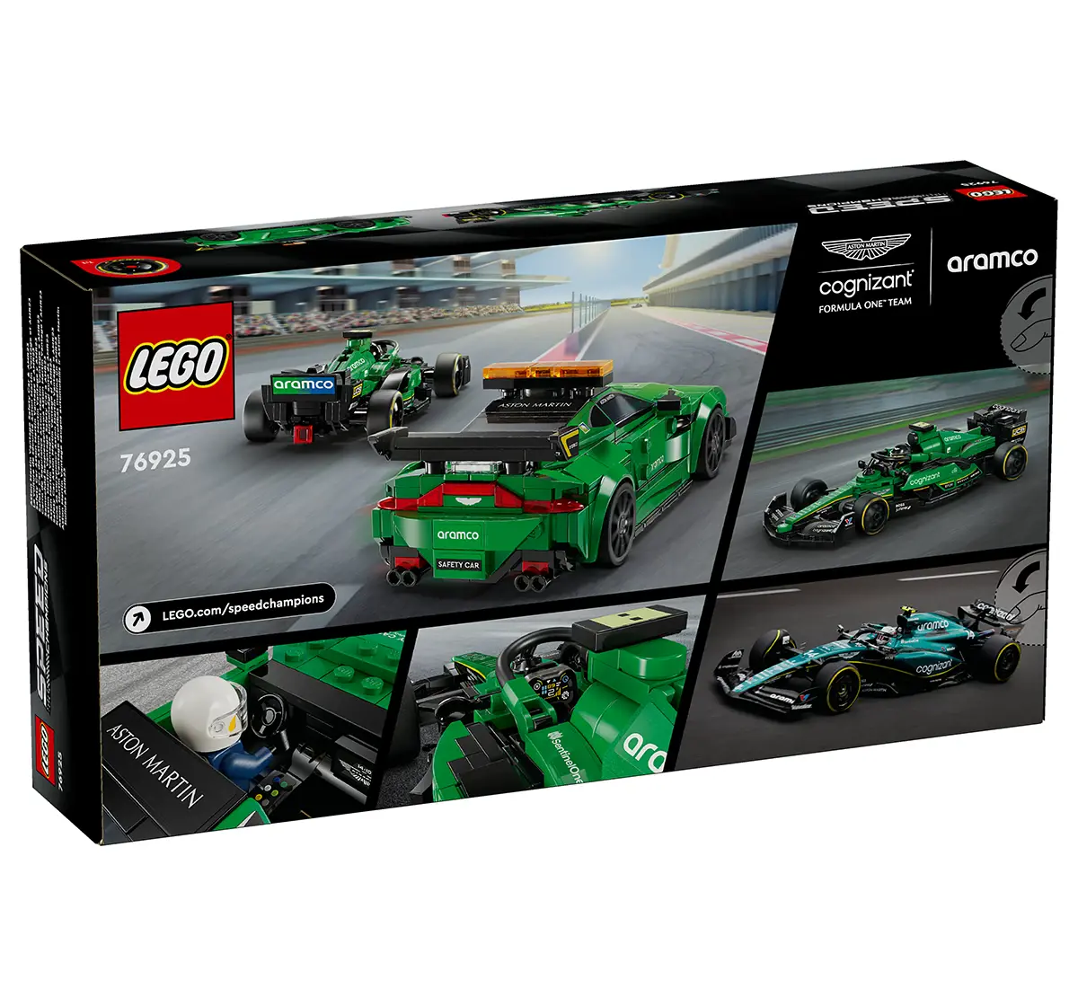 LEGO Speed Champions Aston Martin Safety Car & Amr23 76925 (564 Pieces)