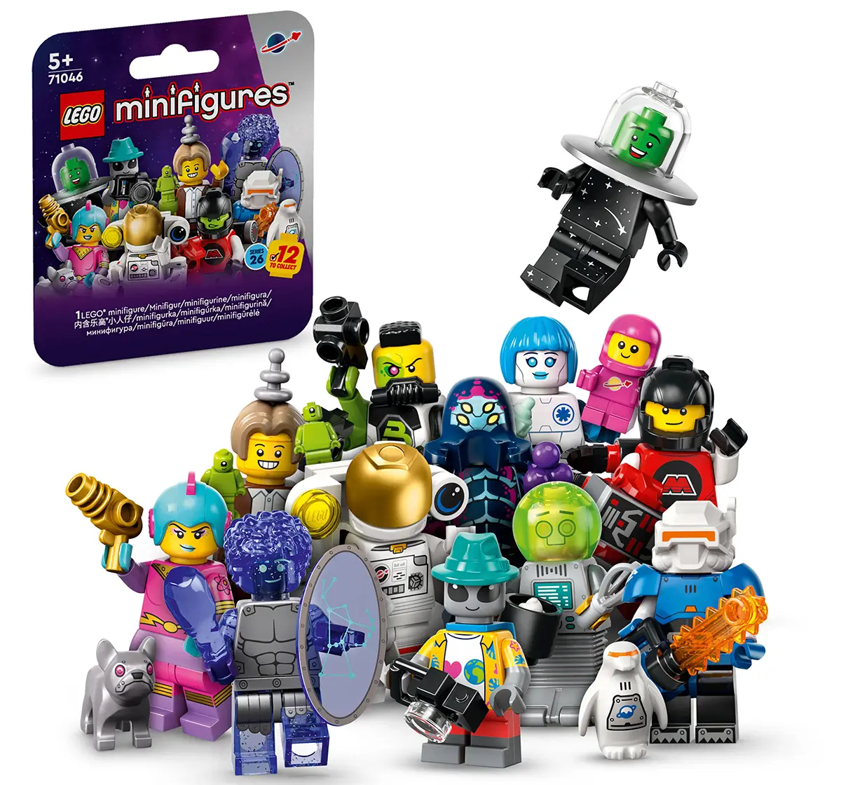 LEGO Minifigures Series 26 Space Toy 71046 (9 Pieces)