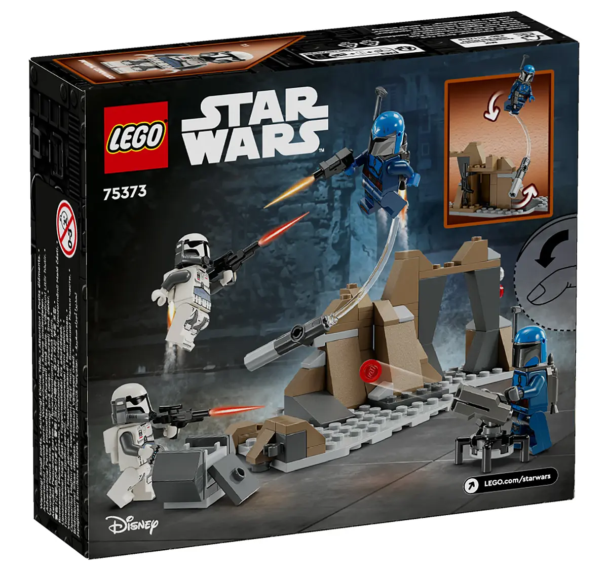 LEGO Star Wars Ambush On Mandalore Battle Pack Set 75373 (109 Pieces)