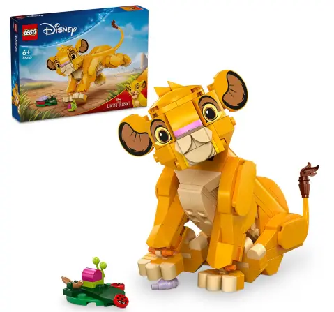 LEGO Disney Simba The Lion King Cub Fun Gift Idea 43243 (222 Pieces)