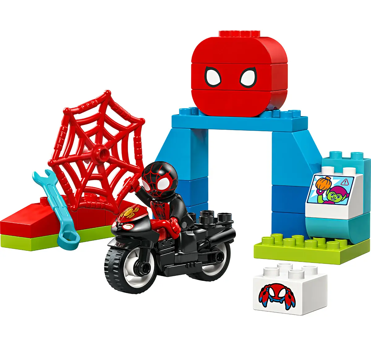 LEGO Duplo Marvel Spin's Motorcycle Adventure Set 10424 (24 Pieces)