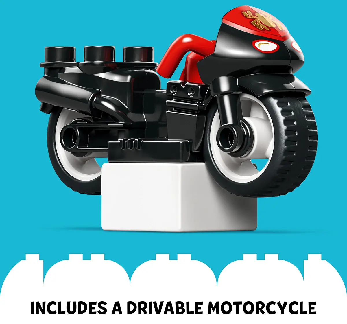 LEGO Duplo Marvel Spin's Motorcycle Adventure Set 10424 (24 Pieces)