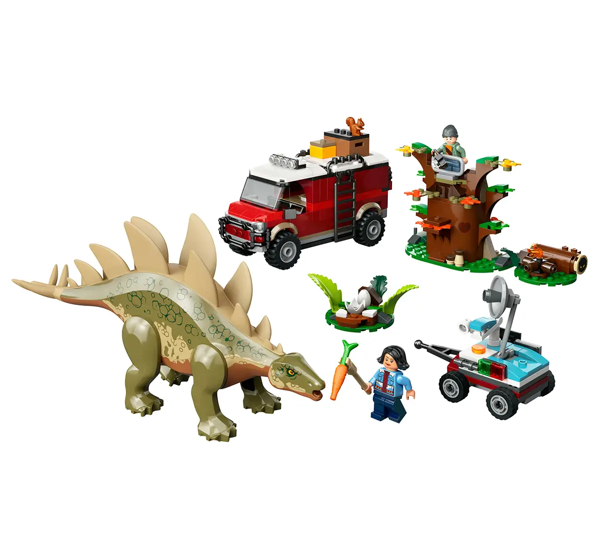 LEGO Jurassic World Dinosaur Missions: Stegosaurus Discovery 76965 (420 Pieces)