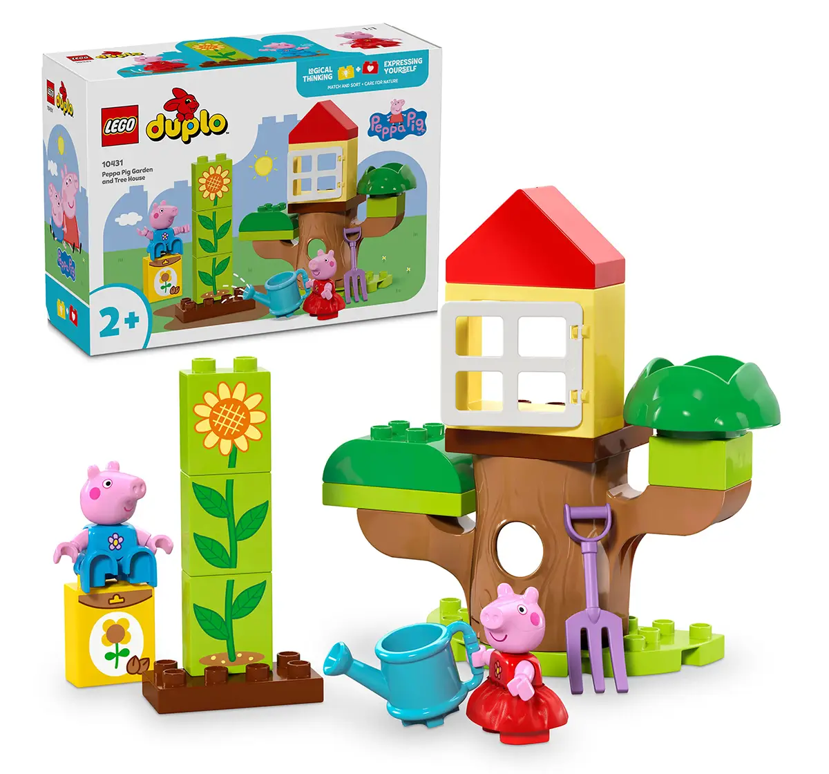 LEGO Duplo Peppa Pig Garden And Tree House Toy 10431 (20 Pieces)