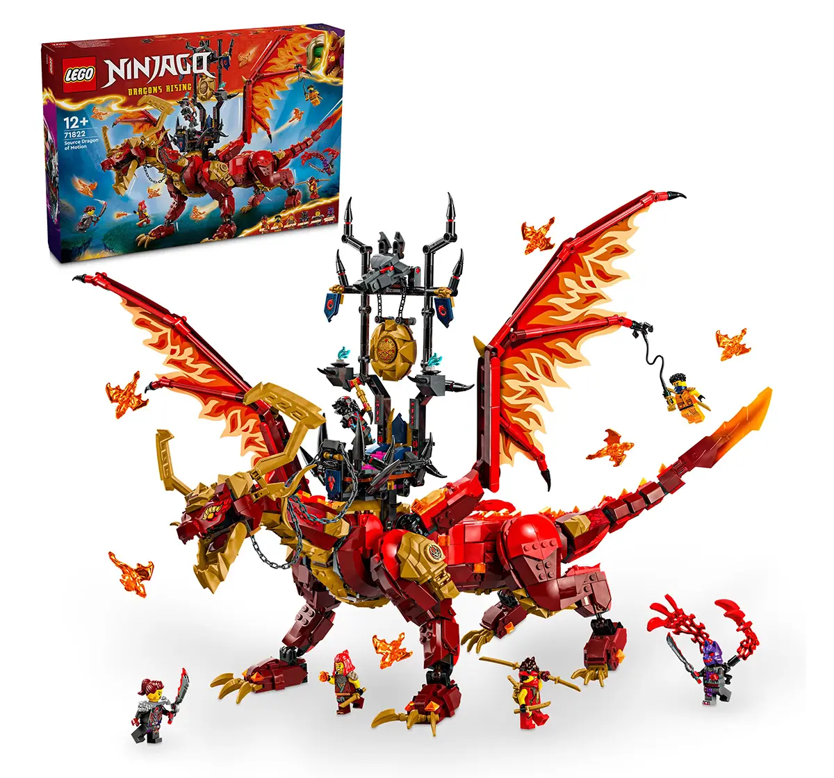 LEGO Ninjago Source Dragon Of Motion Adventure Toy 71822 (1716 Pieces)