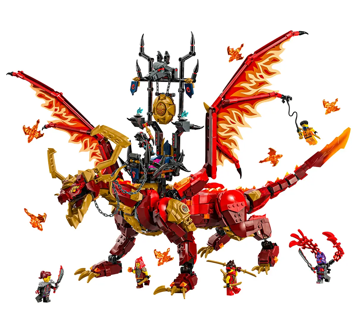 LEGO Ninjago Source Dragon Of Motion Adventure Toy 71822 (1716 Pieces)