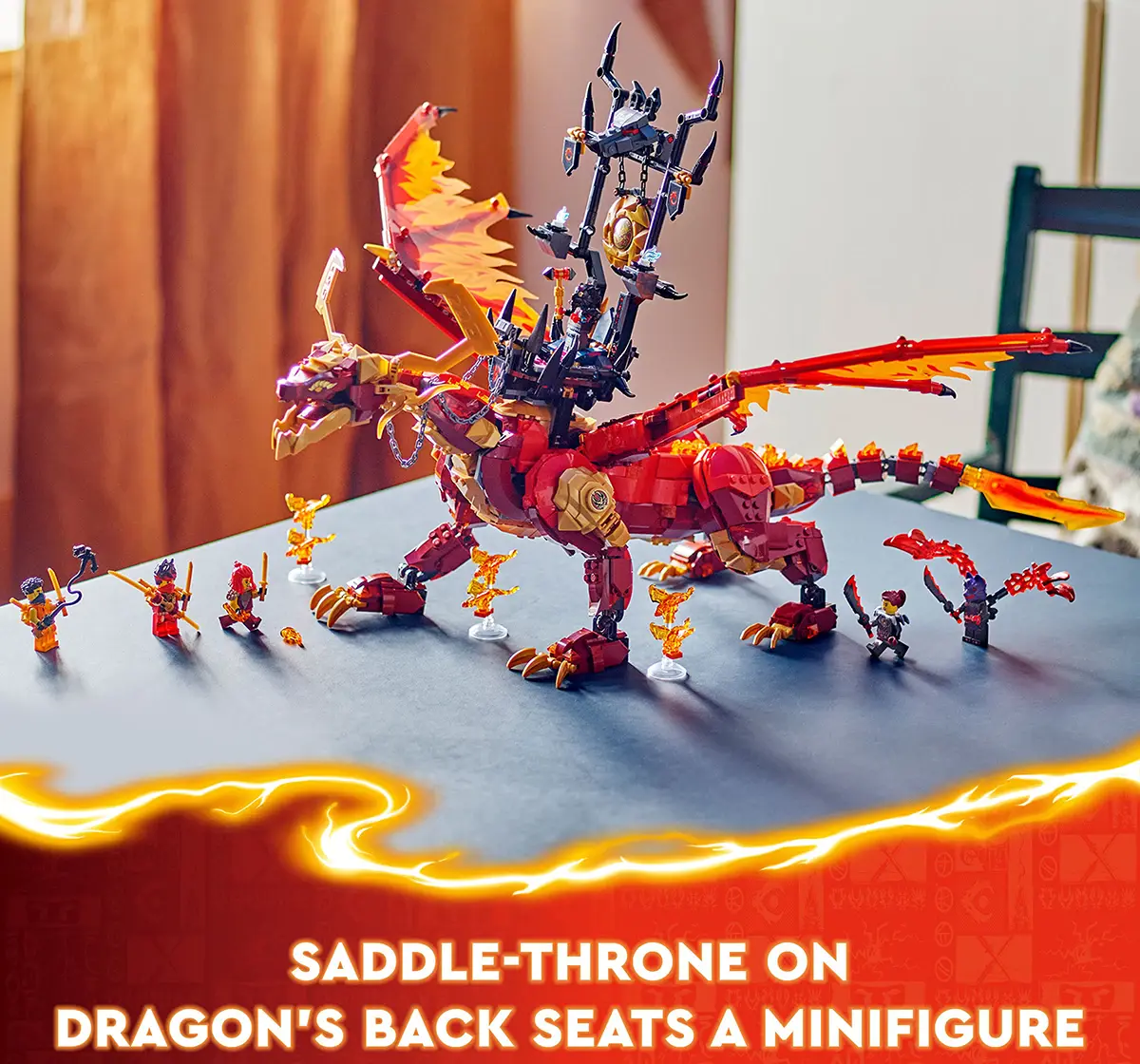 LEGO Ninjago Source Dragon Of Motion Adventure Toy 71822 (1716 Pieces)