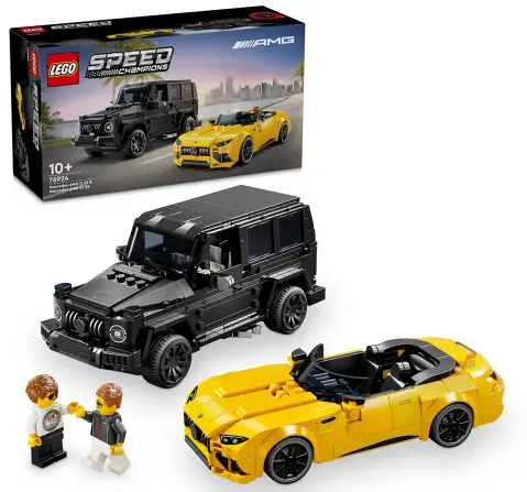 LEGO Speed Champions Mercedes-Amg G 63 & Mercedes-Amg Sl 63 76924 (808 Pieces)