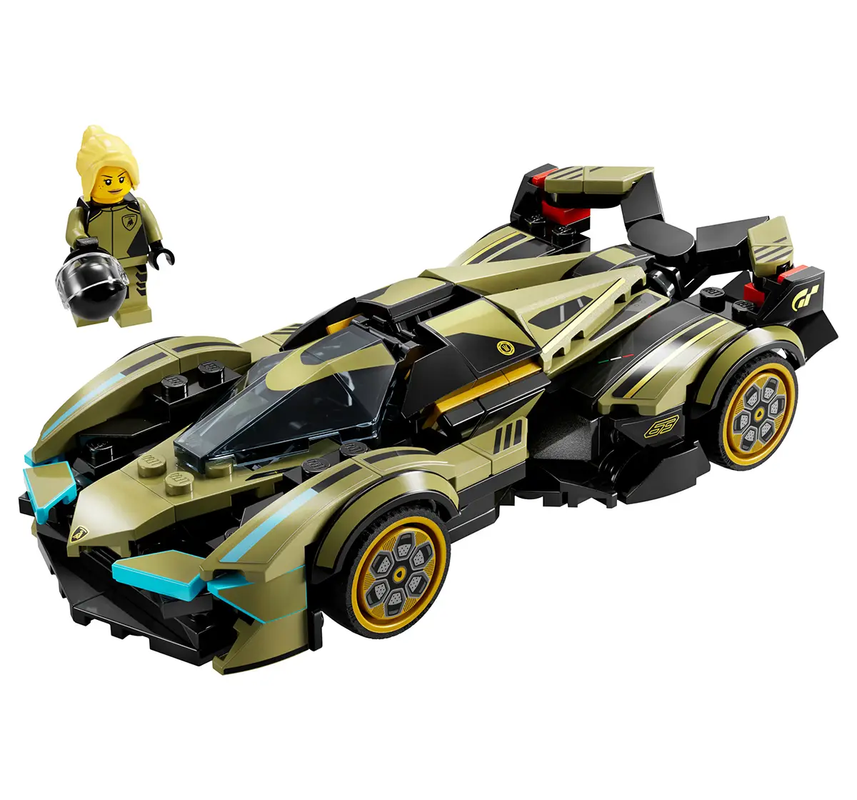 LEGO Speed Champions Lamborghini Lambo V12 Vision Gt Super Car 76923 (230 Pieces)