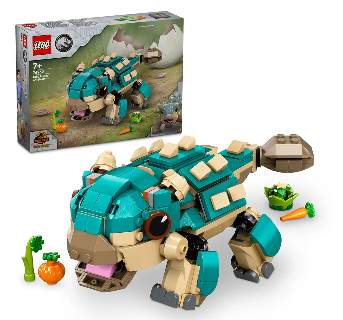 LEGO Jurassic World Baby Bumpy: Ankylosaurus Toy 76962 (358 Pieces)