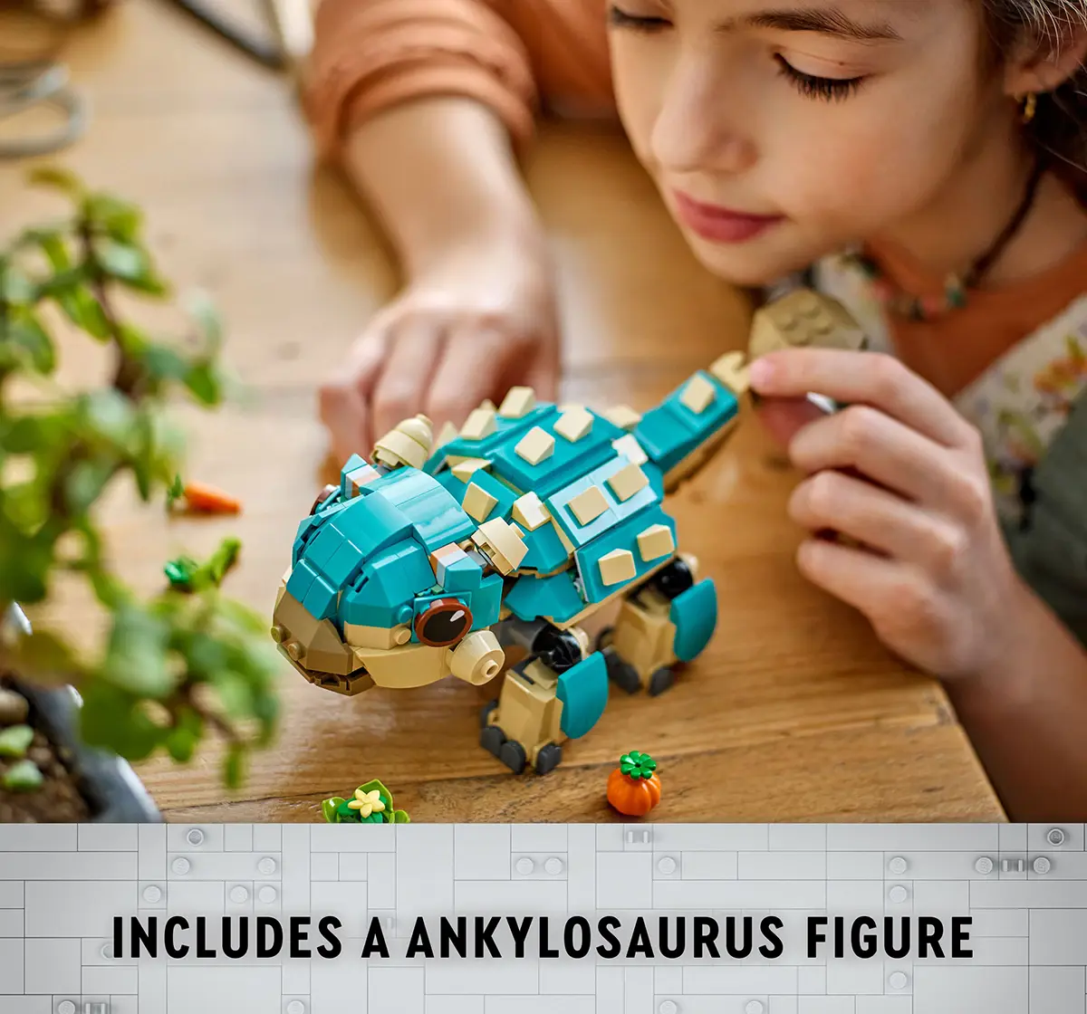 LEGO Jurassic World Baby Bumpy: Ankylosaurus Toy 76962 (358 Pieces)