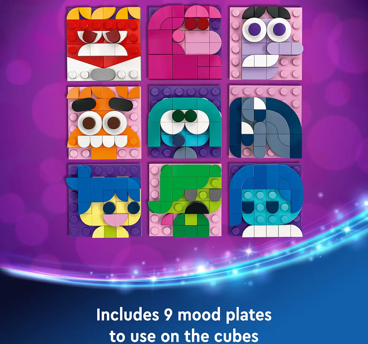 LEGO Disney Inside Out 2 Mood Cubes From Pixar 43248 (394 Pieces)