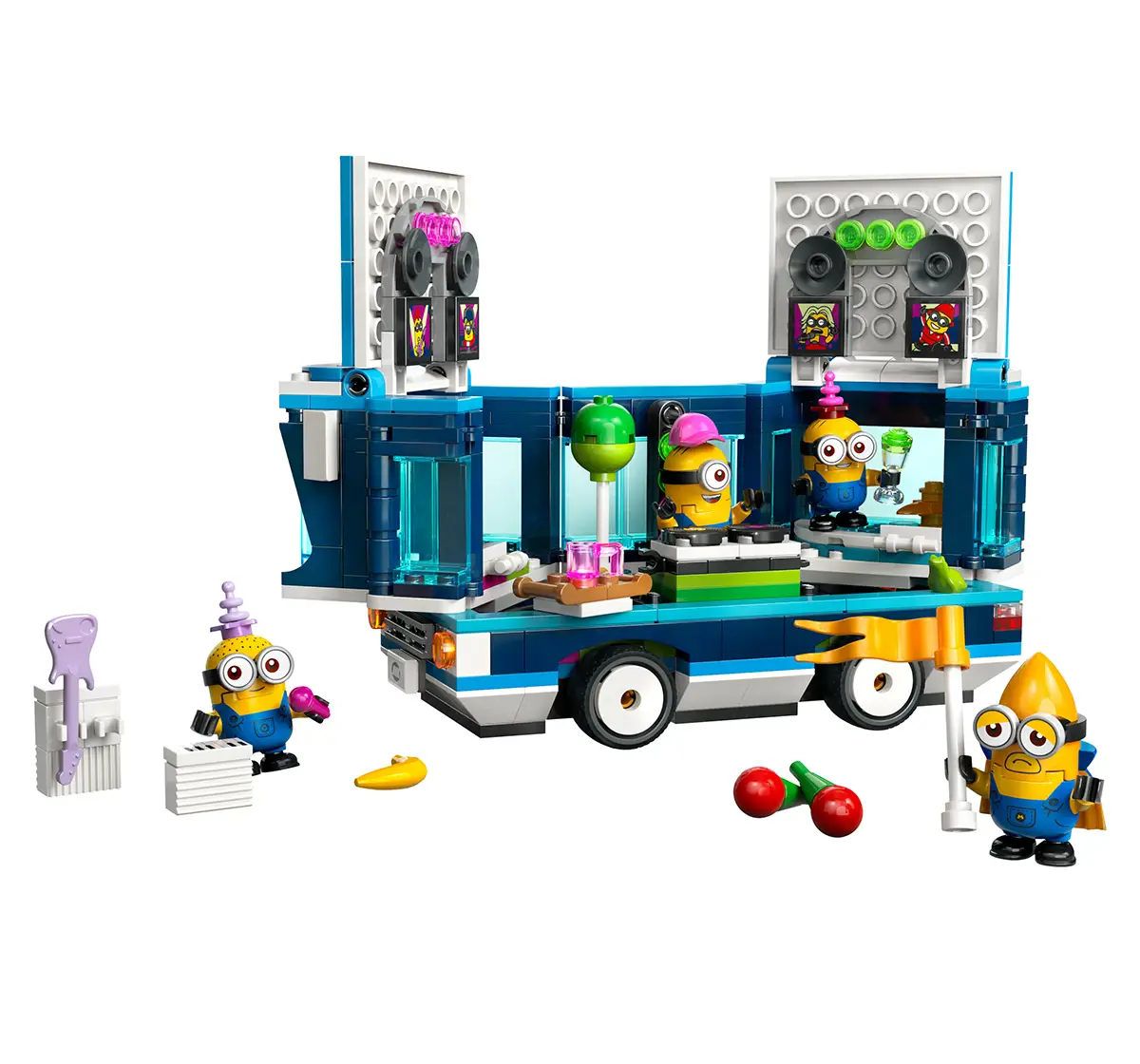 Lego Despicable Me 4 Minions’ Music Party Bus 75581 (379 Pieces)