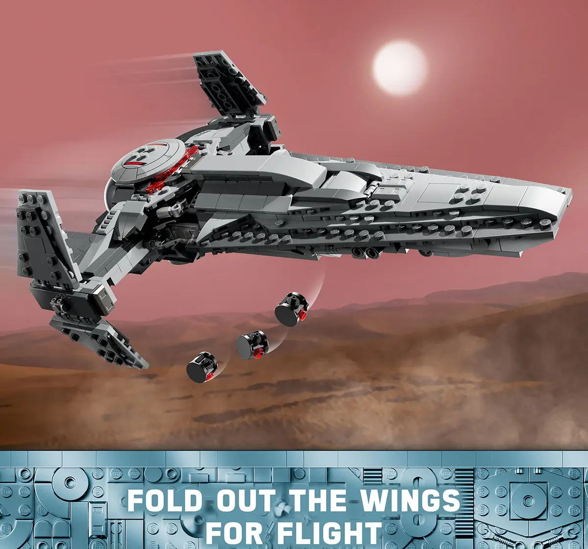 LEGO Star Wars Darth Maul's Sith Infiltrator 75383 (640 Pieces)