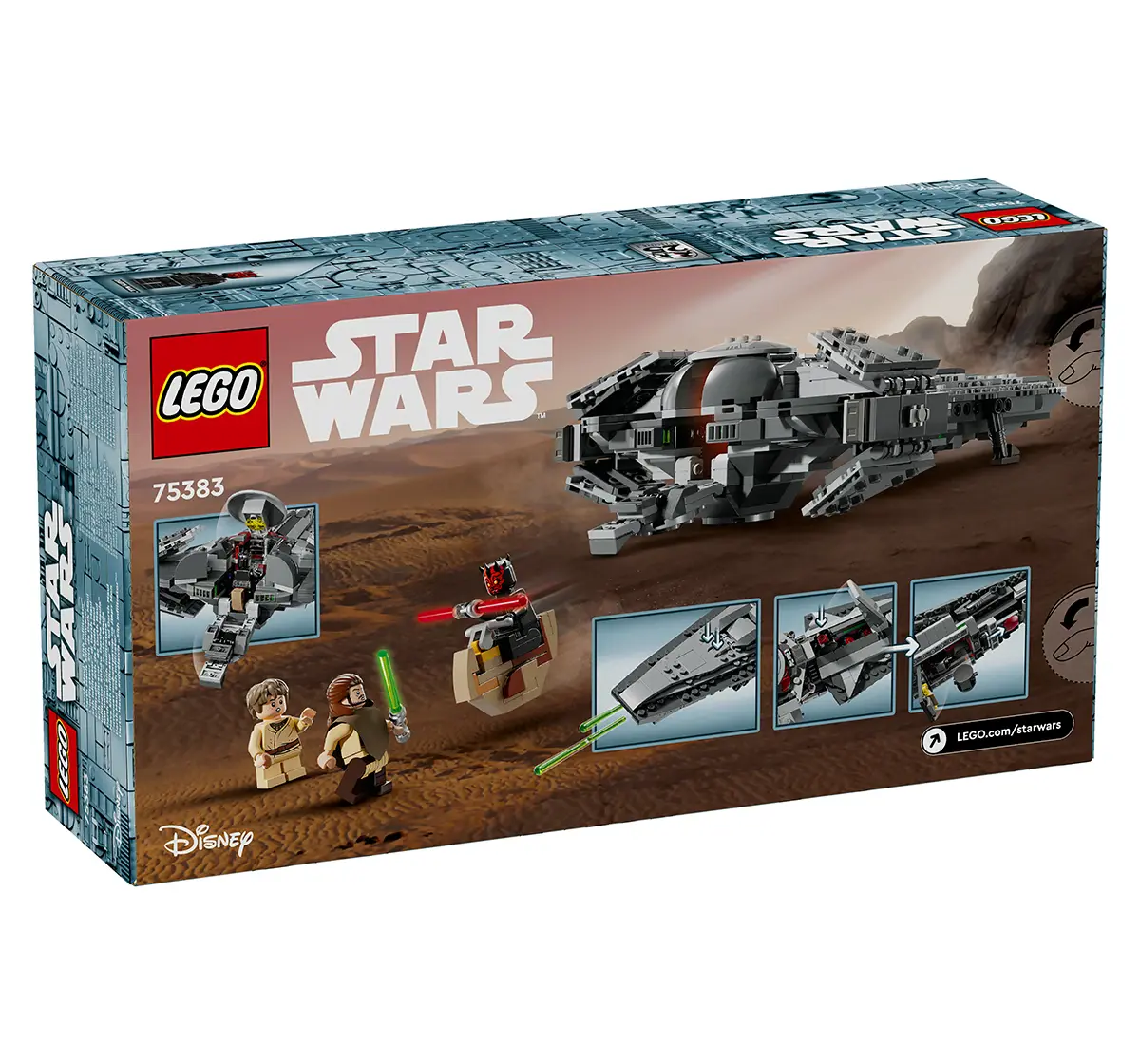 LEGO Star Wars Darth Maul's Sith Infiltrator 75383 (640 Pieces)