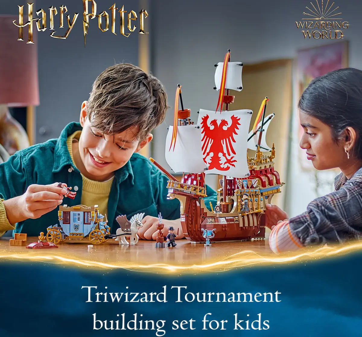 LEGO Harry Potter Triwizard Tournament: The Arrival 76440 (1229 Pieces)