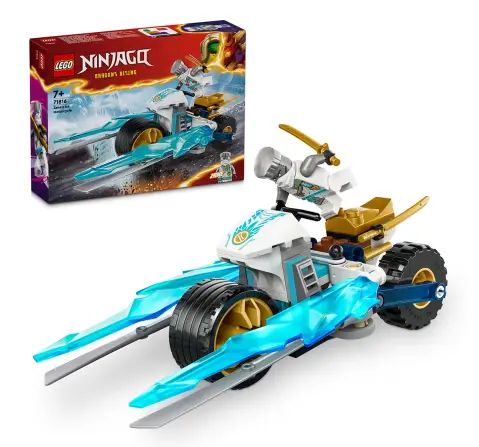 LEGO Ninjago Zane's Ice Motorcycle Toy Set 71816 (84 Pieces)