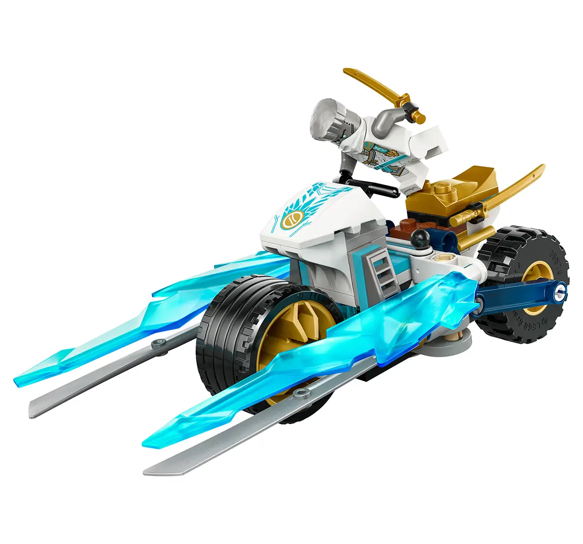 LEGO Ninjago Zane's Ice Motorcycle Toy Set 71816 (84 Pieces)