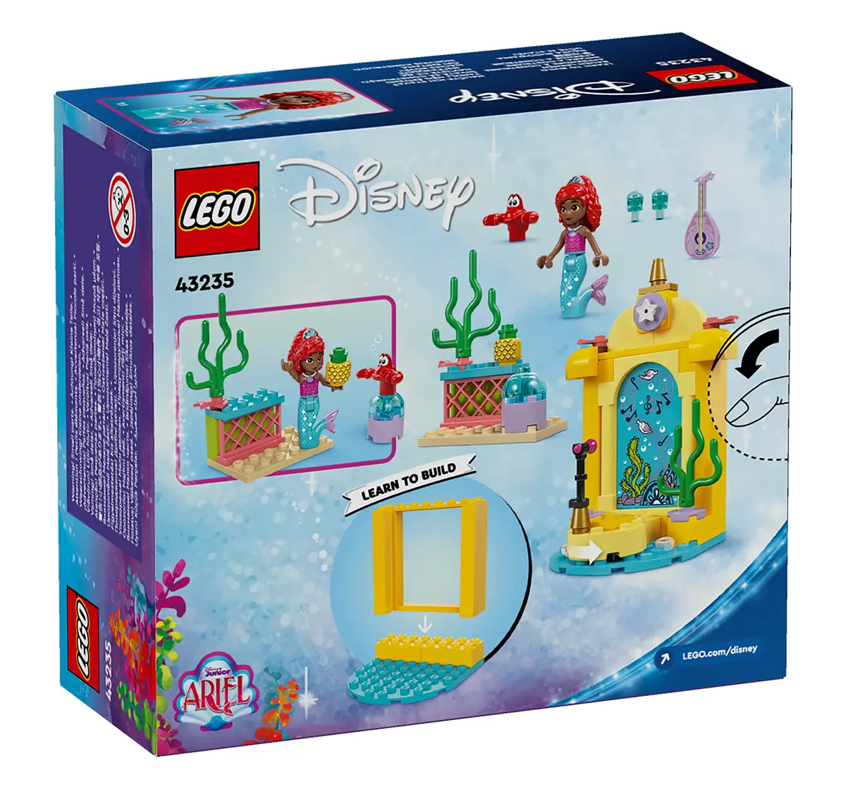 LEGO Disney Princess Ariel's Music Stage 43235 (60 Pieces)