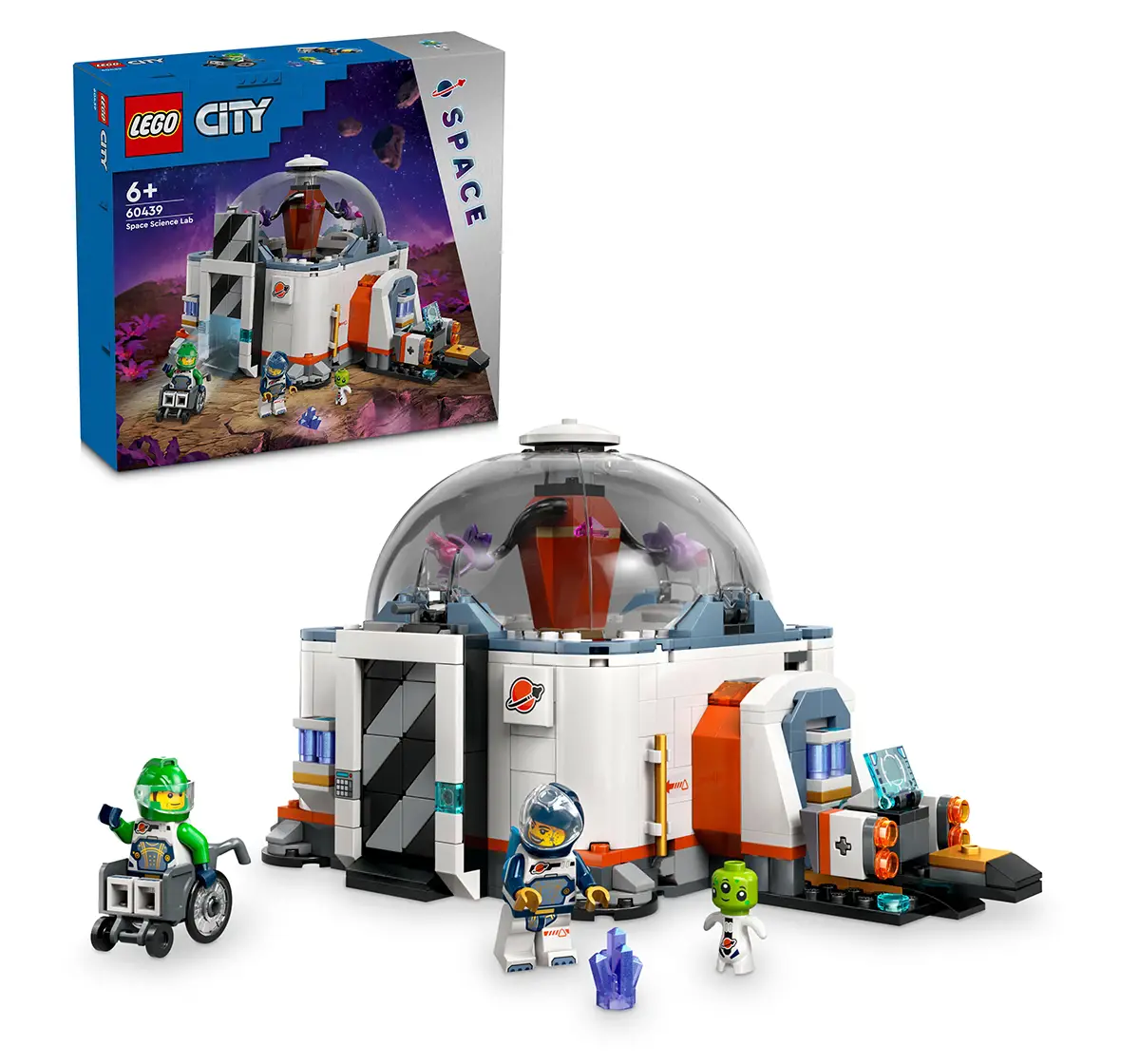 LEGO City Space Science Lab Toy Building Set 60439 (560 Pieces)