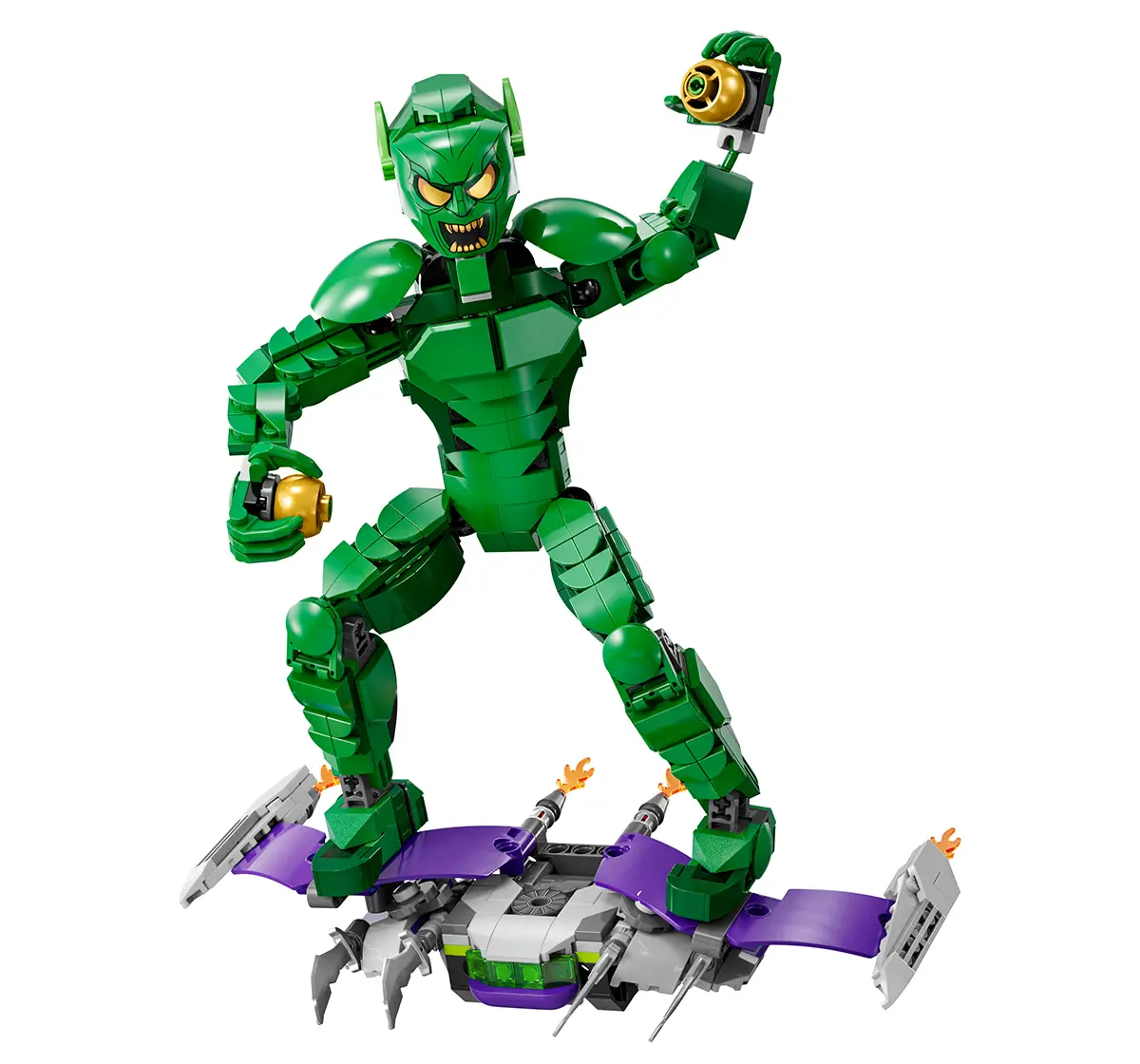 LEGO Marvel Green Goblin Construction Figure 76284 (471 Pieces)