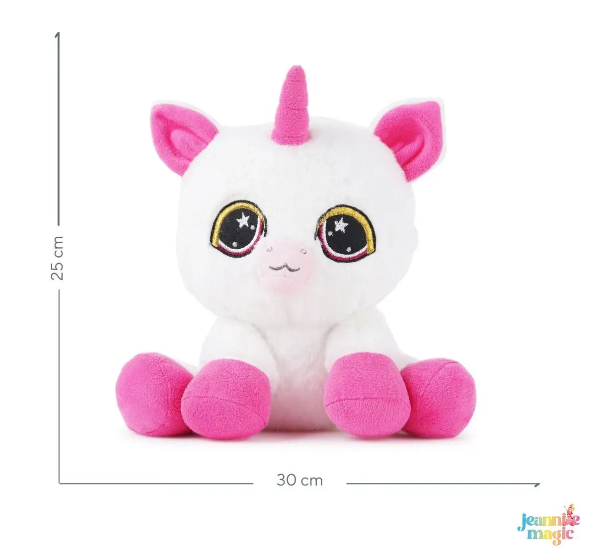 Jeannie Magic Vanilla Cupcake Mewnicorn Soft and Cuddly Toy, 0M+