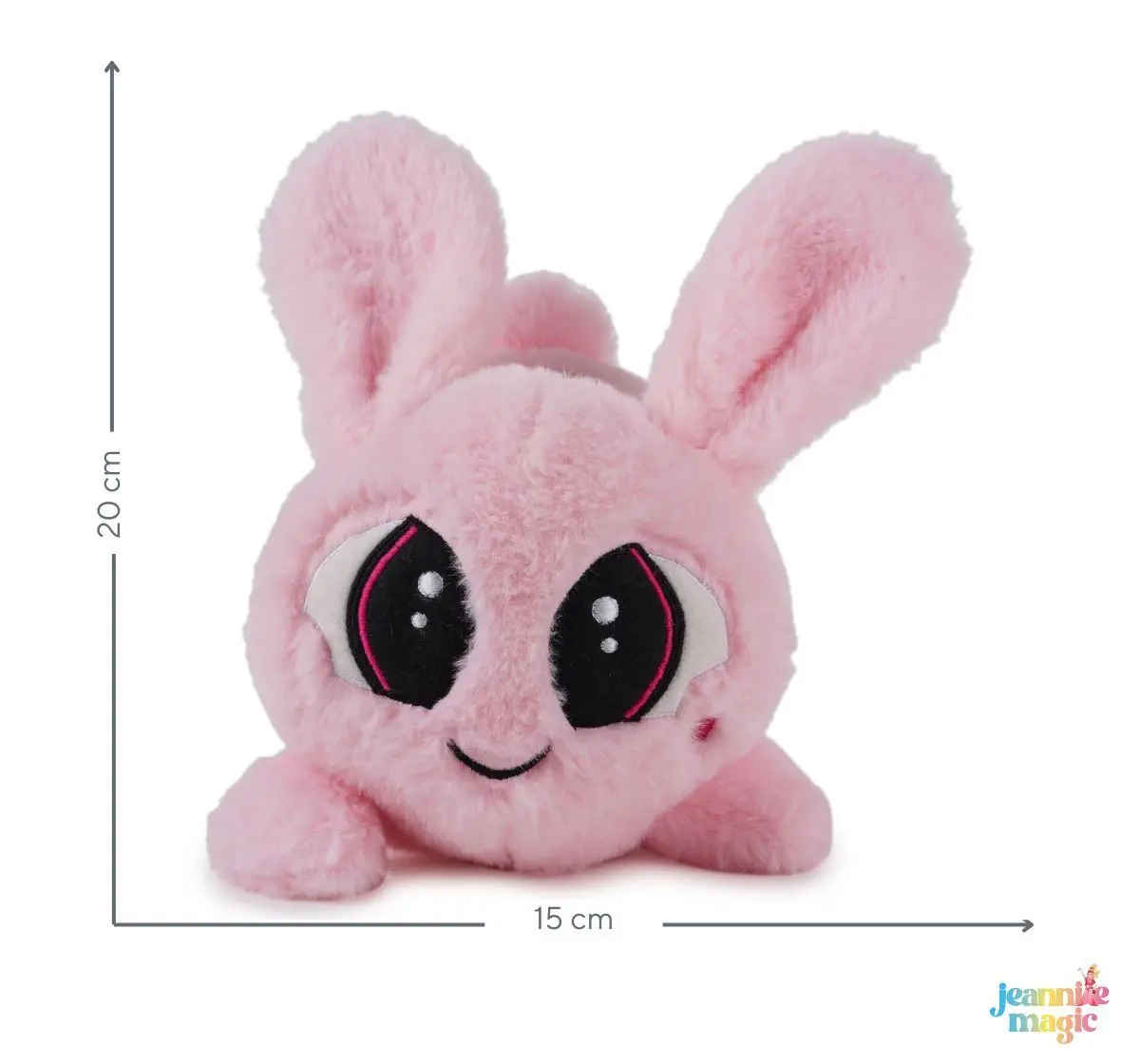 Jeannie Magic Rainbow Whimsy Bunny Cute Soft and Cuddly Toy, 0M+