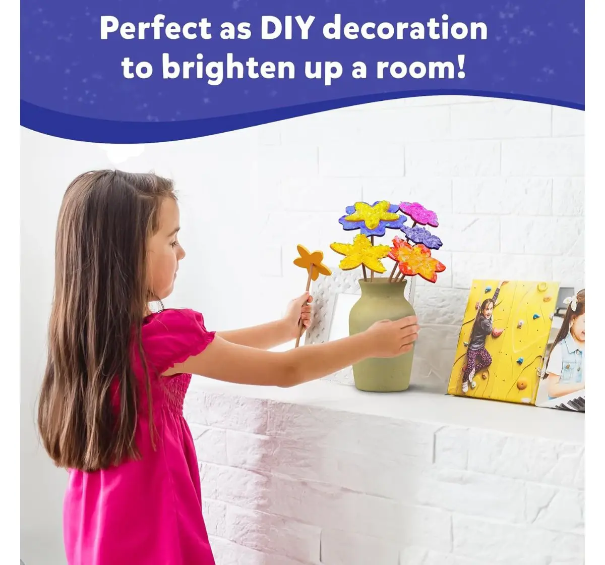 Skillmatics Poke-In Art: Flower Bouquet, No Mess Art For Kids, 4Y+