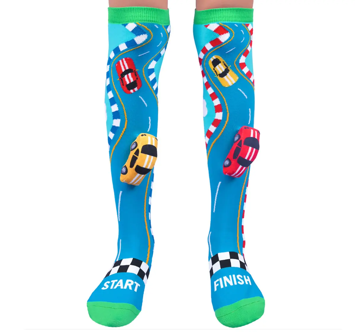 Madmia Racing Cars Socks Multicolour Toddler Size Ages 3-5