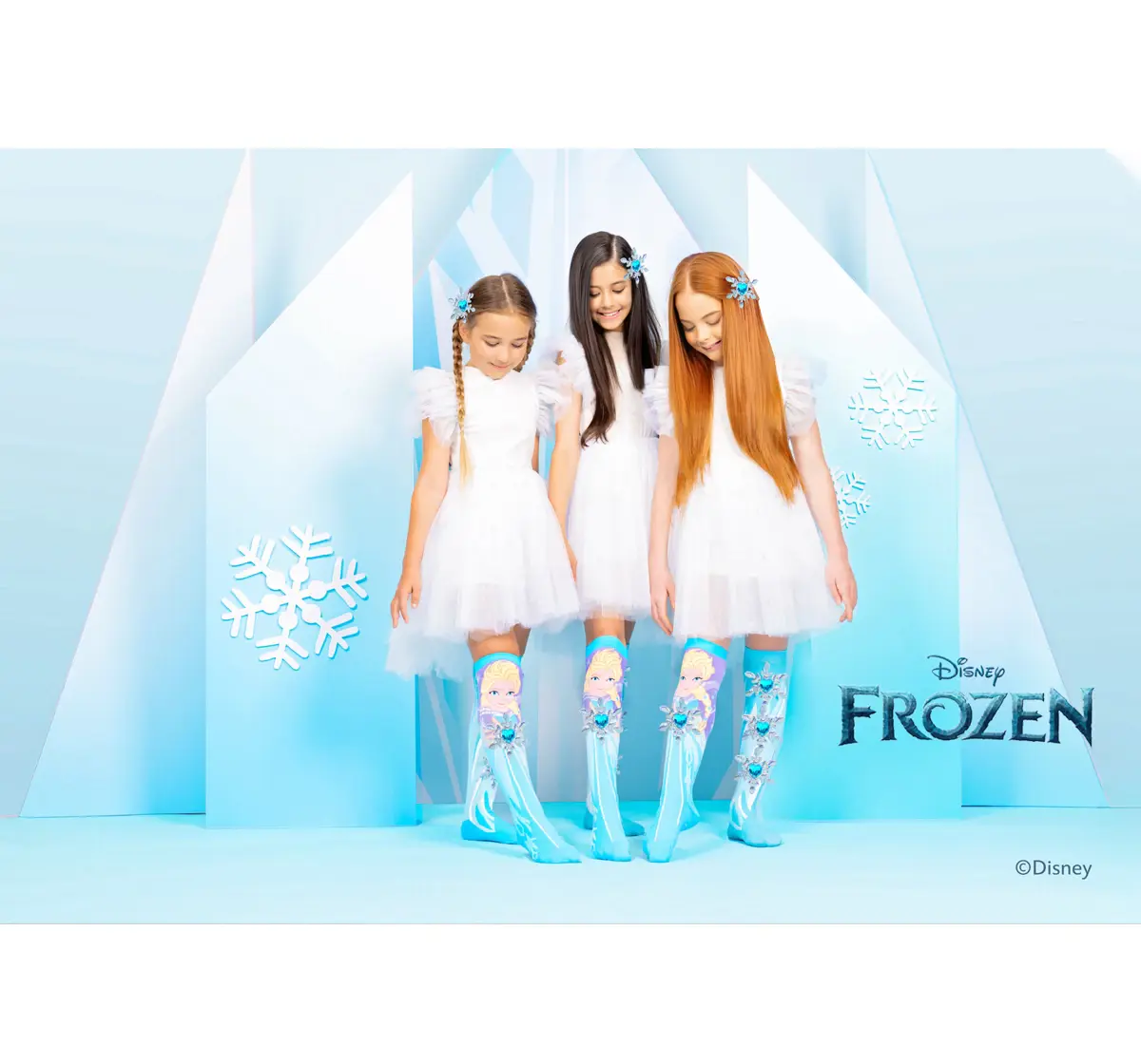 Madmia Frozen Socks Multicolour Kids And Adults Size Ages 6-99