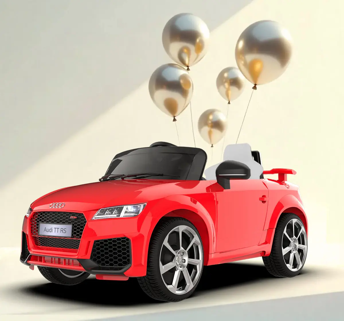 EMotorad Formula Fun AUDI TT RS TOY CAR (Red), 3Y+