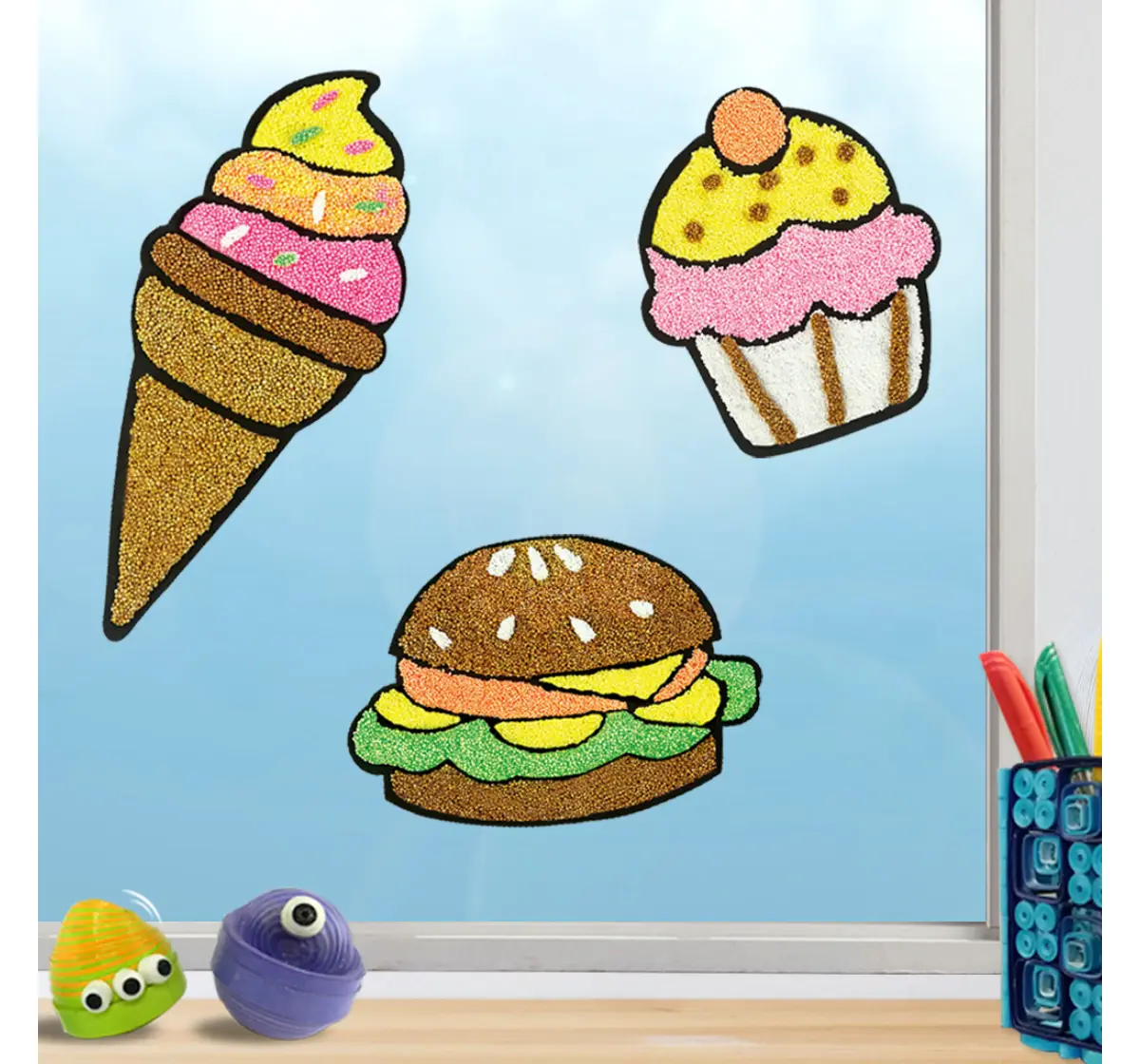 Imagimake Clay Sticker - Yummy Treats, 3Y+