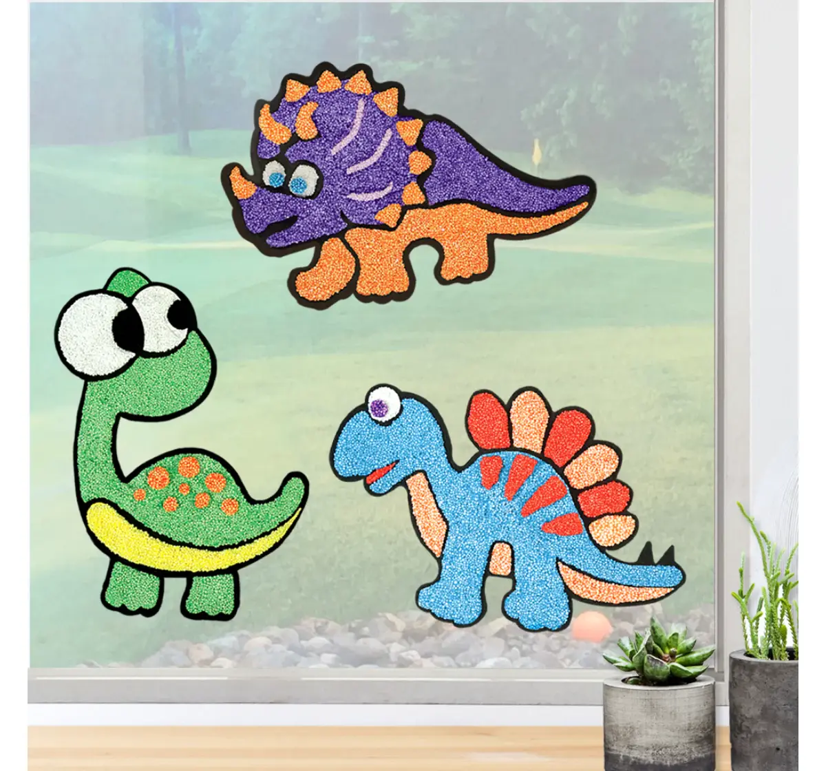 Imagimake Clay Sticker - Dino Pals, 3Y+