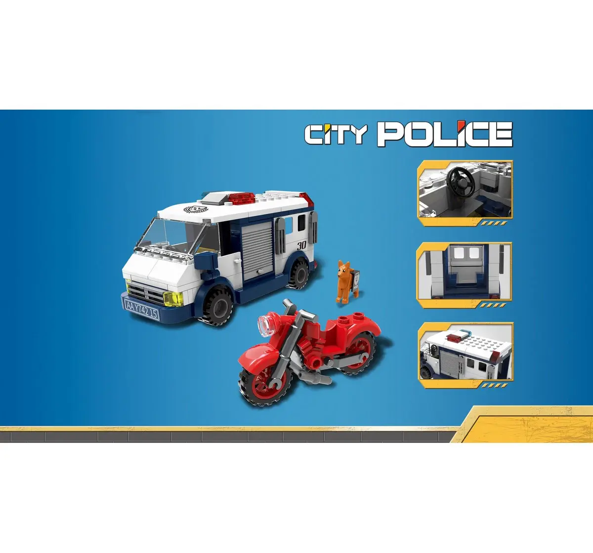 Buy Playzu City Police Pursuit Multicolor, 6Y+ Online | Hamleys India