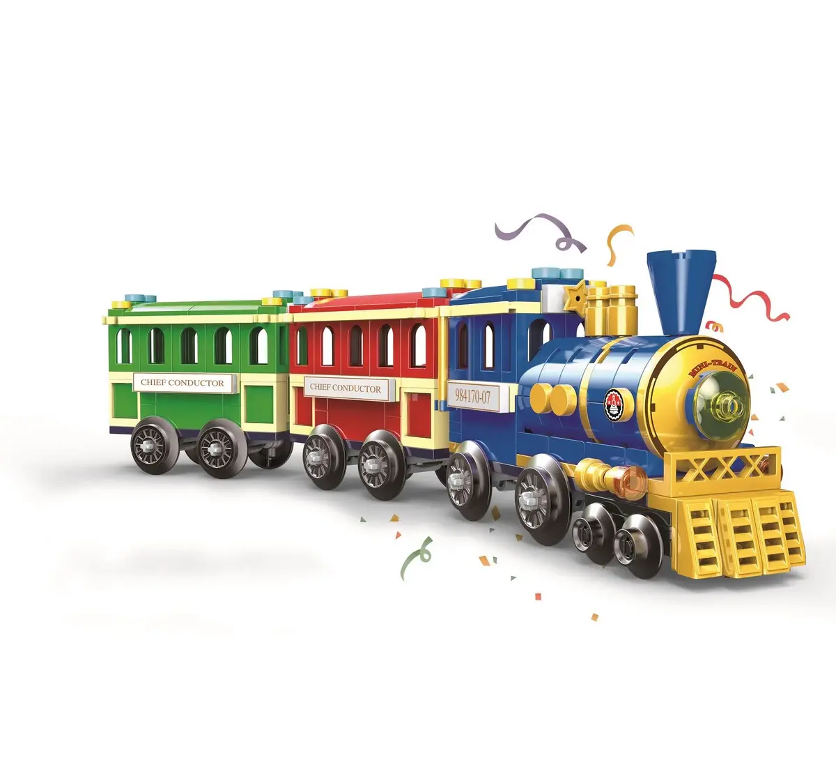 Playzu Mini Train Multicolor, 6Y+