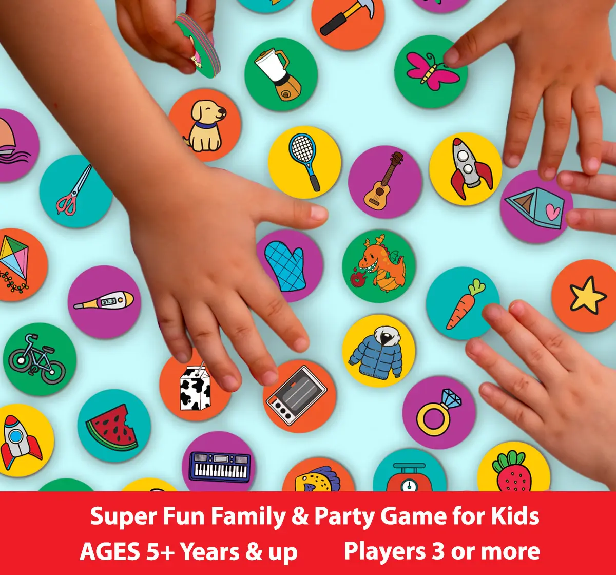 Chalk and Chuckles Not That One Action Packed Guessing Game, 4Y+, Multicolour