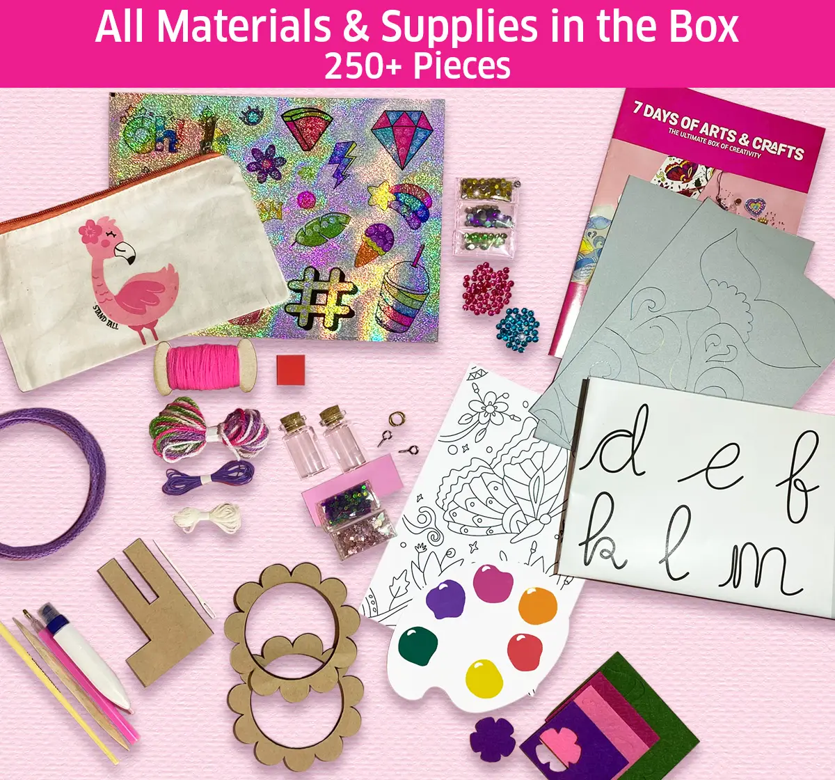 Chalk and Chuckles 7 Days of Arts & Crafts, 9Y+, Multicolour