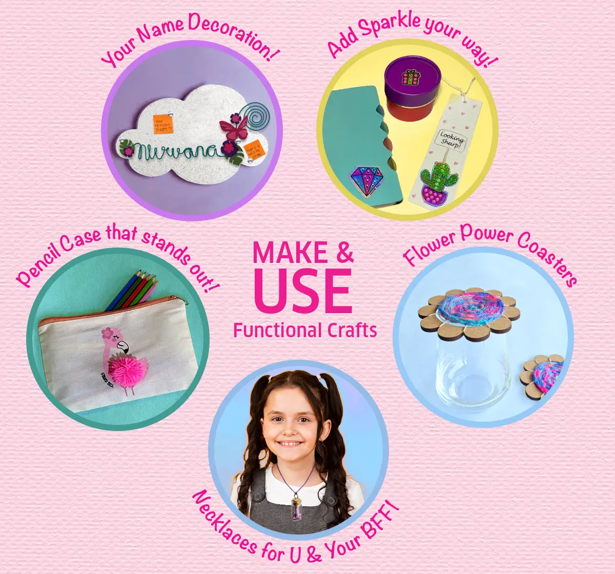 Chalk and Chuckles 7 Days of Arts & Crafts, 9Y+, Multicolour