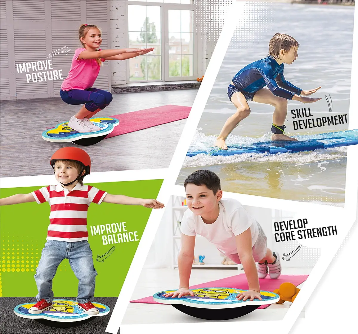 ITOYS Balancing Board Panda, 5Y+