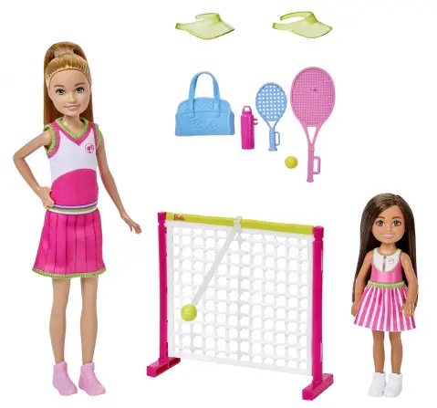 Barbie Chelsea Stacie Tennis Lessons, 3Y+, Multicolour