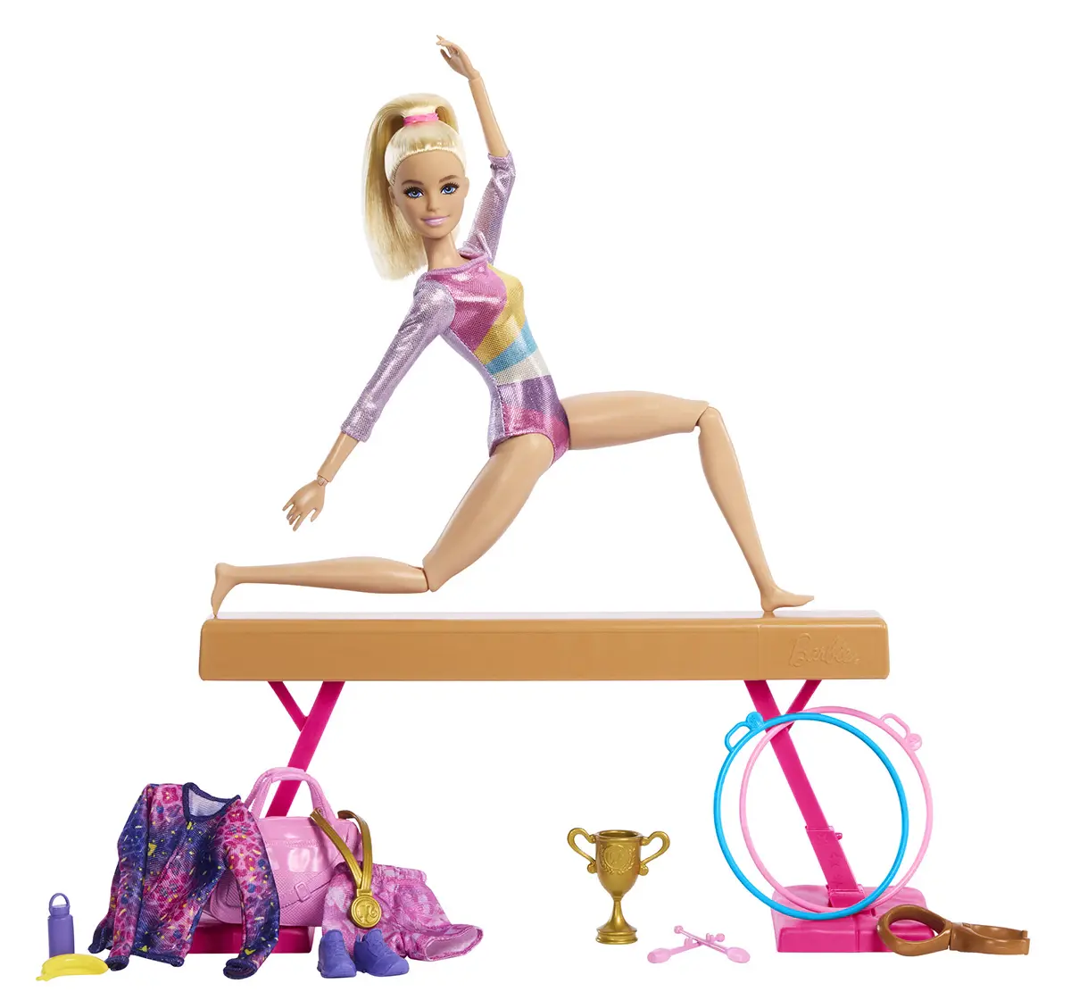 Barbie Gymnast Playset, 3Y+, Multicolour