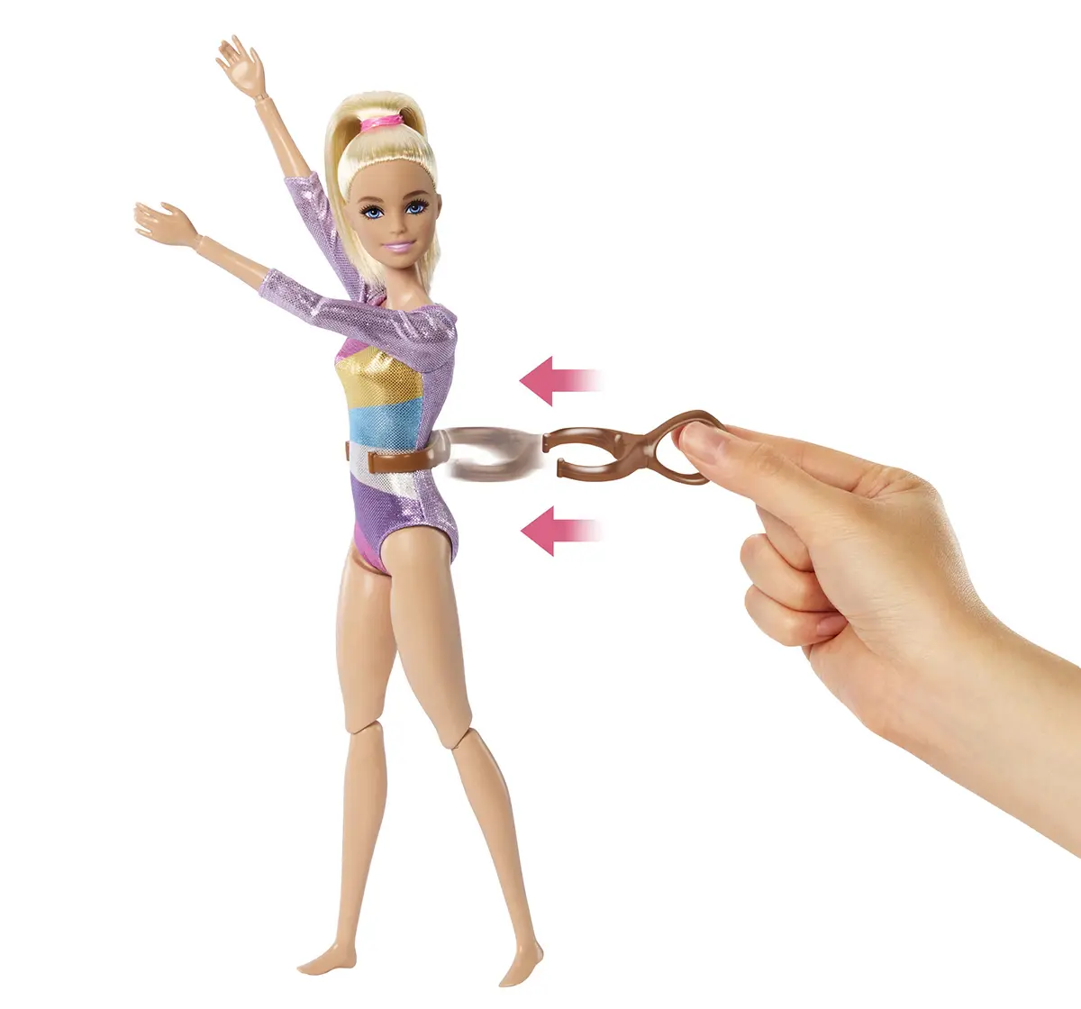 Barbie Gymnast Playset, 3Y+, Multicolour