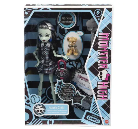 Monster High Reproduction Frankie Stein Doll, 6Y+, Multicolour