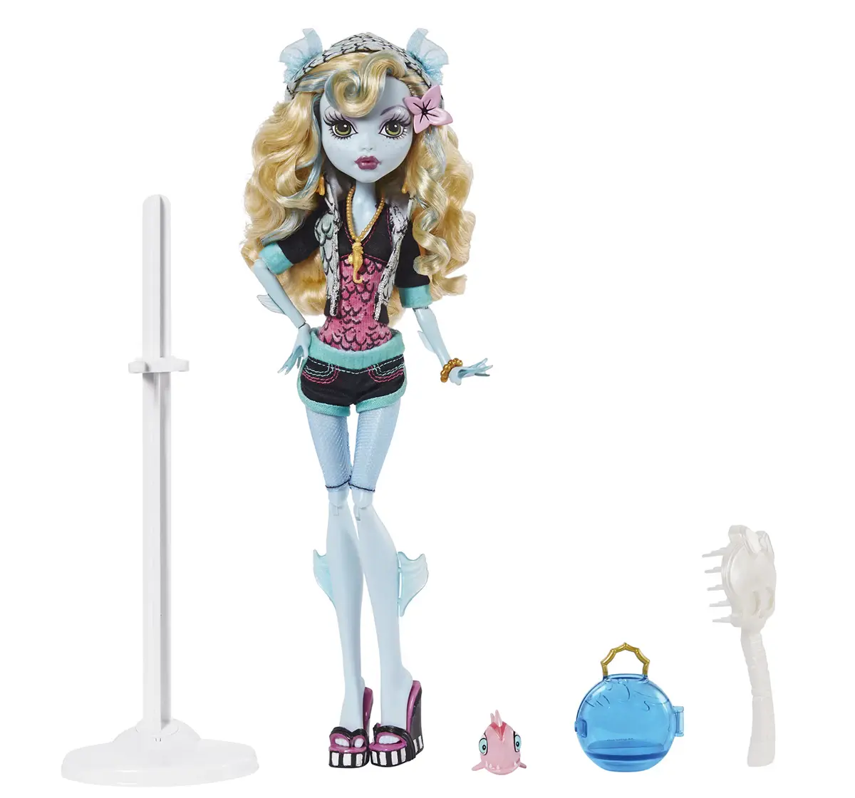 Monster High Reproduction Lagoona Blue Doll, 6Y+, Multicolour